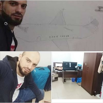 شاب فلسطيني عالق في مطار أبو ظبي منذ 5 شهور .. لا يسمح له بدخول الإمارات ولا العودة إلى غزة