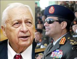 مصر تعزي "إسرائيل" رسميا بوفاة السفاح شارون