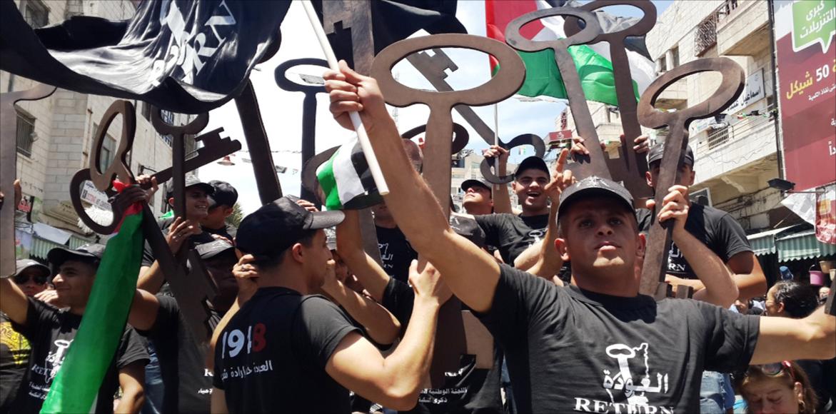 تغييب قضية اللاجئين عن الخطاب السياسي الفلسطيني